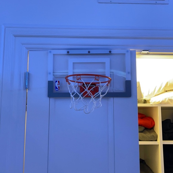 Spalding NBA Slam Jam Mini Basketball Hoop - Picture 1 of 3